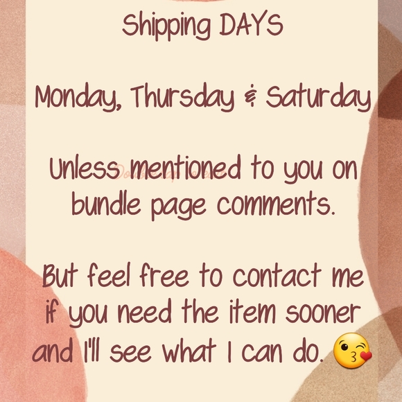 Shipping Days - Picture 1 of 1